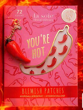 La Soie™ Clinical Skincare “You’re Hot” Blemish Patches – 72 Count